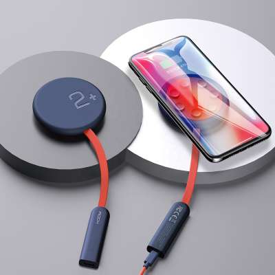 Universal High Quality Stable Adsorption Silicone Suction Cups Fast Charge Wireless Phone Charger